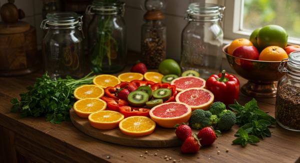 C vitamini yönünden zengin meyve ve sebzeler